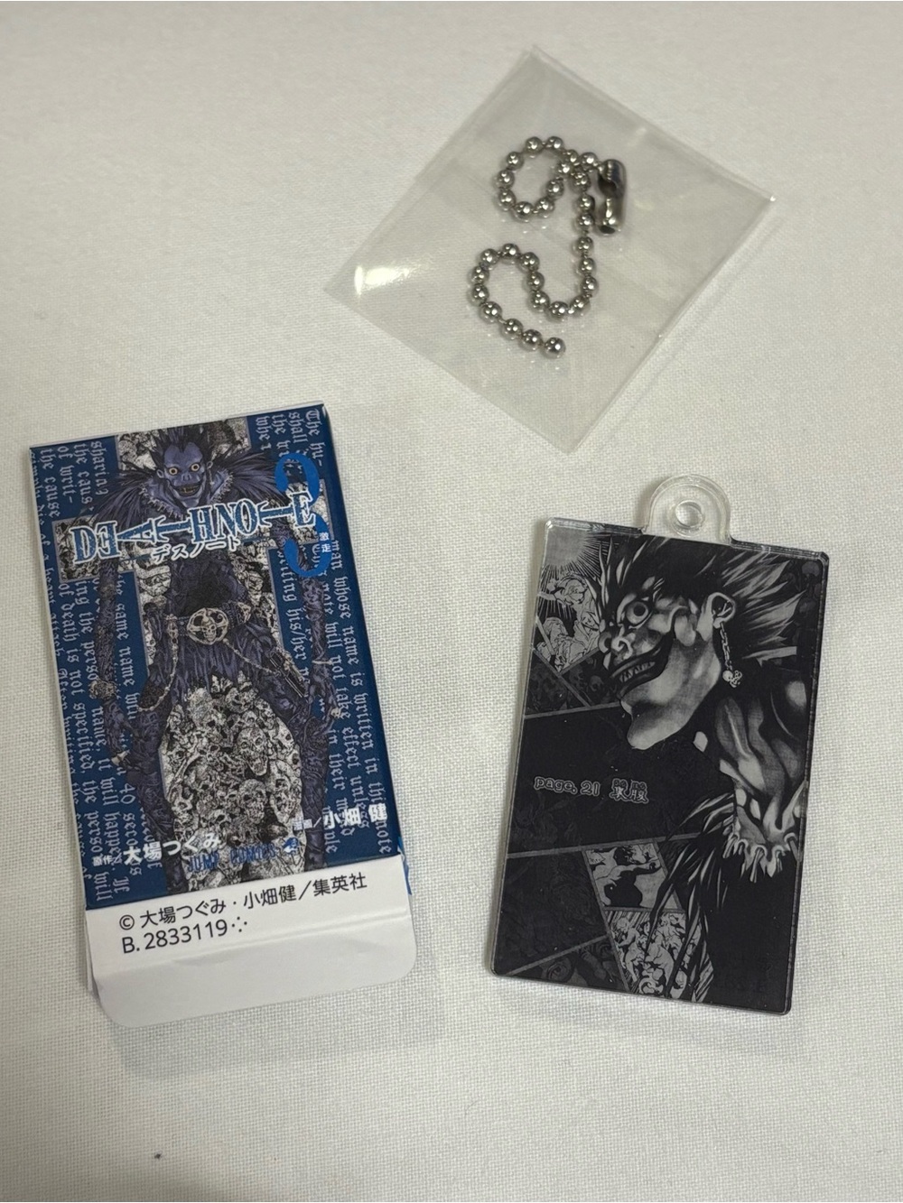 DEATH NOTE Comics Charm Collection 01 Gashapon Ryuk